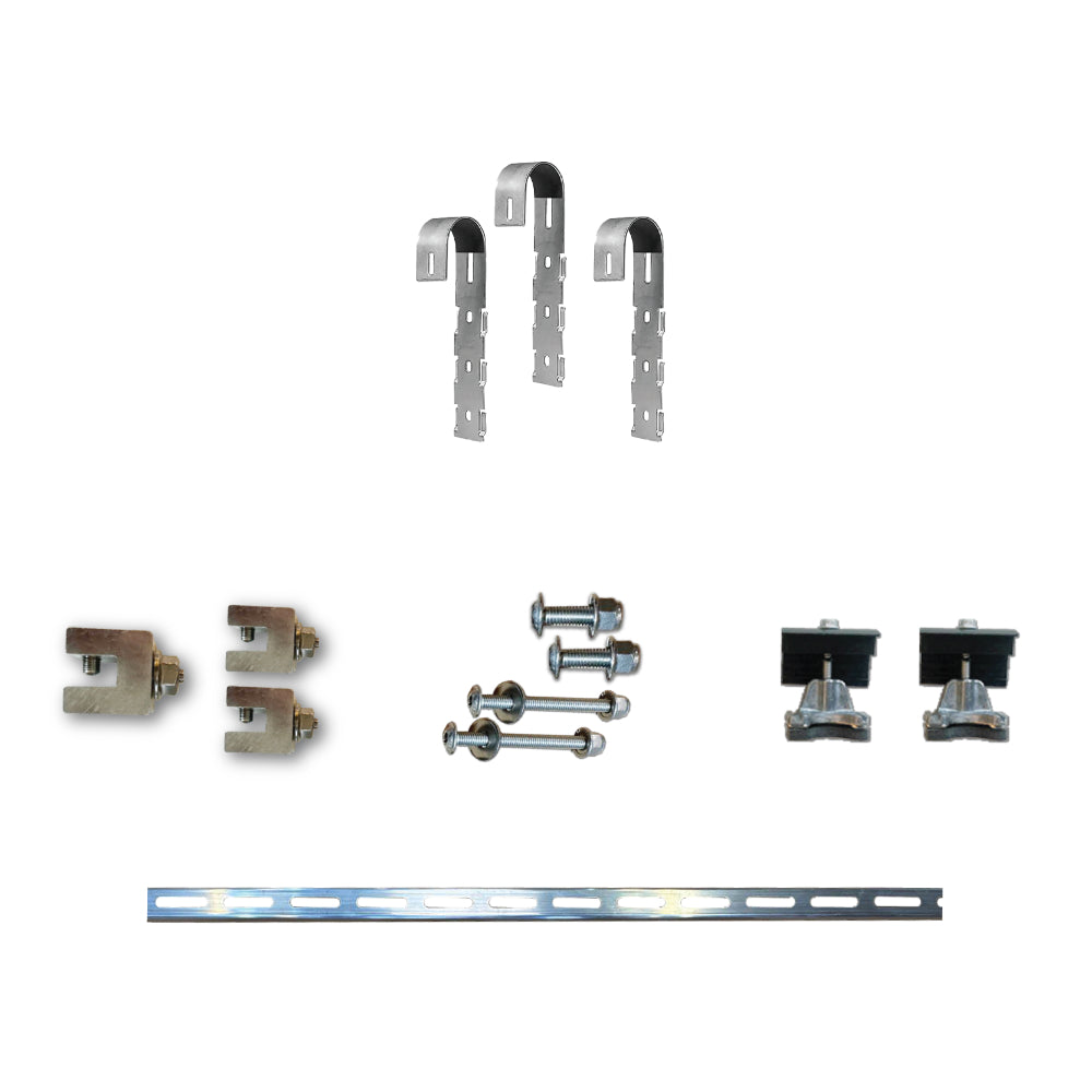 BKW02-Balkonhalterung (Eckig) für 2 Module